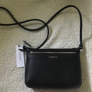 Calvin Klein black cross-body bag